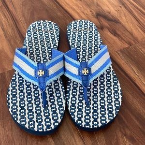 Tory Burch flip flops size 7 1/2